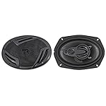 Rockville RV69.4A 6x9" 4-Way Car Speakers, 1000W, 4 Ohm, Rich Bass, CEA Rated, Polypropylene Woofer, Butyl Rubber Surround, Perfect for Car Audio