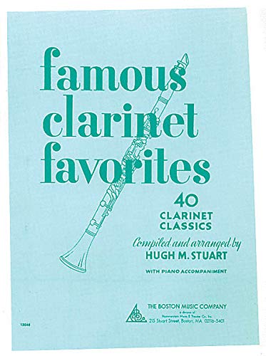 Famous Clarinet Favourites. Partituras para Clarinete, Acompañamiento de Piano