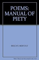 MANUAL OF PIETY POEMS B000RB5S2C Book Cover