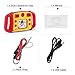 Prograce Kids Camera Creative Camera Digital Video Camera Camcorder for Boys Girls with 4X Digital Zoom, Flash Light and Funny Game(Red)