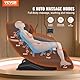 VEVOR-Massagesessel – Ganzkörper-Schwerelosigkeitssessel mit Mehreren Automatischen Modi, 3D-Shiatsu, Heizung, Bluetooth-Lautsprecher, Airbag, Fußrolle und Touchscreen