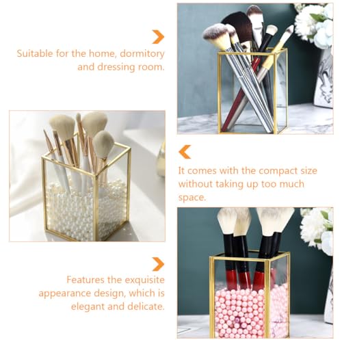 Rangement maquillage doré et robuste pour protéger vos pinceaux - 6