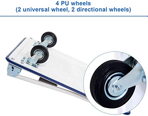 Carretilla plegable plataforma con capacidad 660 lbs miniatura 2