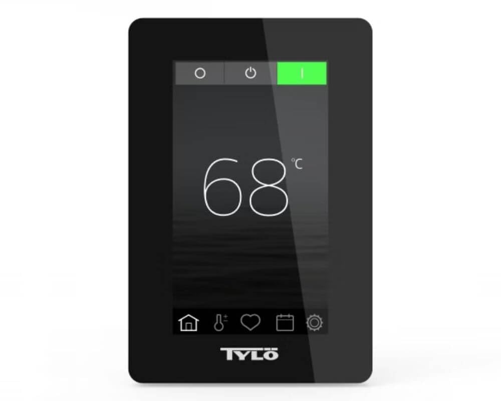 Tylö Sense Elite 10 Saunaofen 10,5 kW finnischer Saunaofen mit WLAN-Steuerung Saunasteine