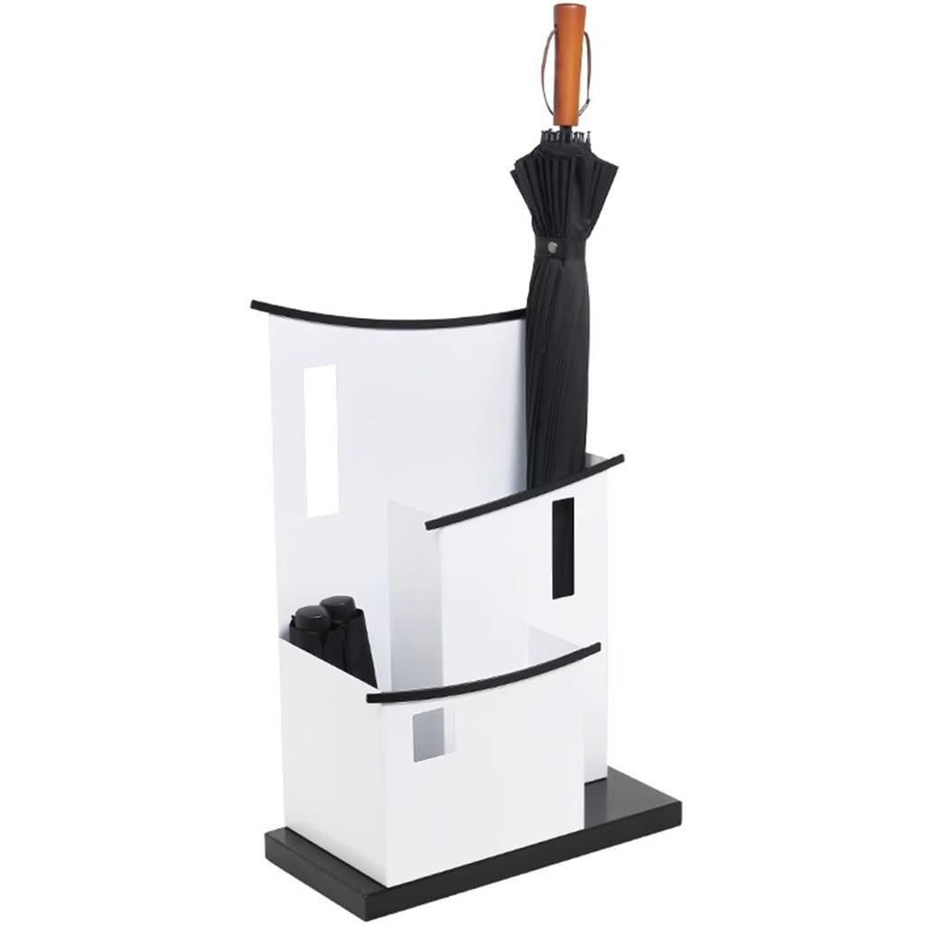 SBJKLYRN umbrella stand, Entryway Nordic Style House Shape, Sales Office Floor-standing Iron Umbrella Bin, Housewarming Gift