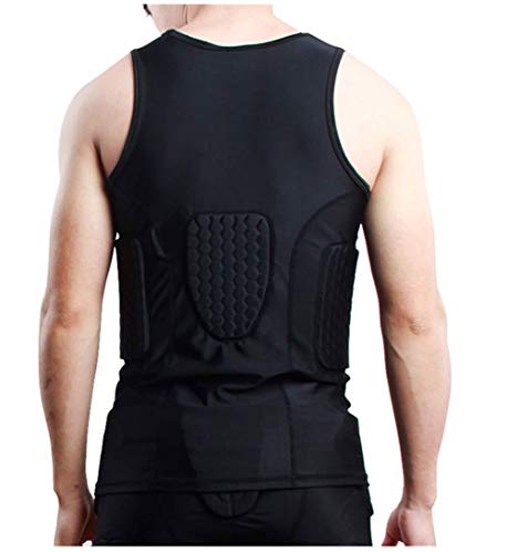 image for Qikegoods Men's Goalkeeper Padded Football Protective Gear Set Trainin