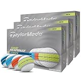 テーラーメイド(TAYLOR MADE) TMJ25 Tour Resp Stripe NEON Multi JPN dz ツアーレスポンス ストライプ ネオン マルチ ゴルフボール (× 3)