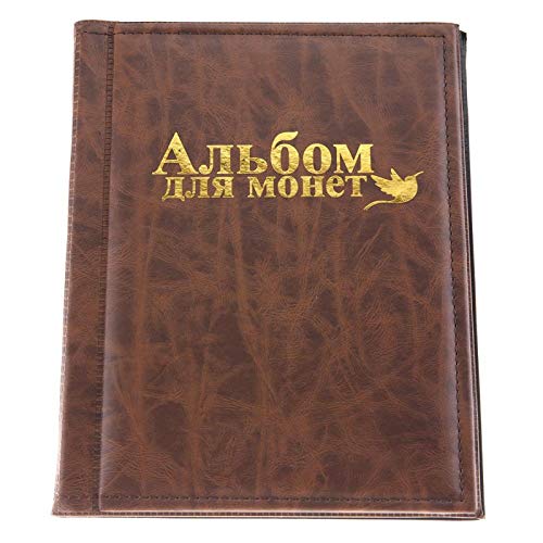 Álbum de colección de monedas con 250 bolsillos miniatura 1