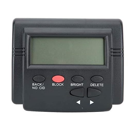 Bloqueur d'appel CT-CID803 pour téléphones Fixes avec Bloc de Protection bimode 1500 numéros