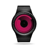 ZIIIRO Mercury Unisex Watches Black Magenta