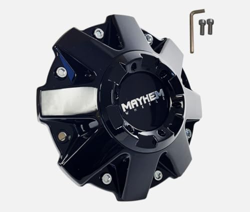 Mayhem Wheels Gloss Black C108040B01 806804B C-231-2 C-231-1-2 Center Cap