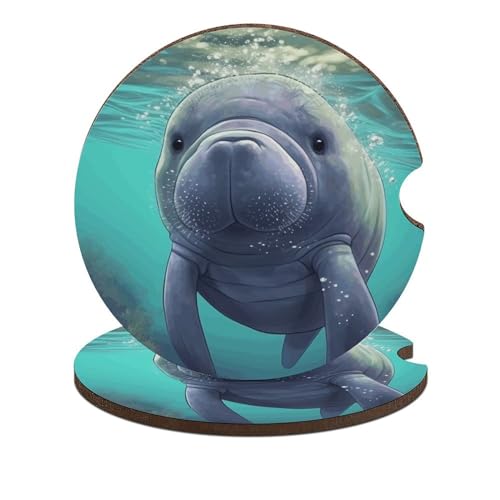 Posavasos para auto animales marinos, 2 unidades miniatura 1