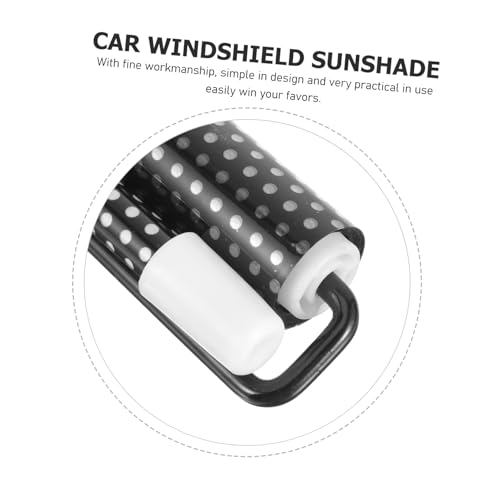Parasol retráctil de parabrisas PRETYZOOM para coche protector solar interior ajustable 3