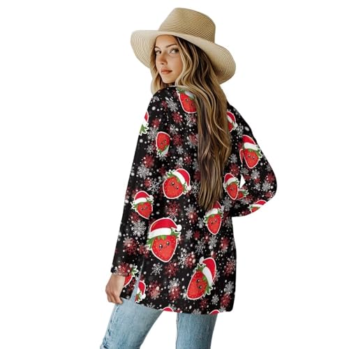 Image of Cardigan for Women Long Sweater Open Front Sweaters Fashion Lightweight Cardigans with Pockets