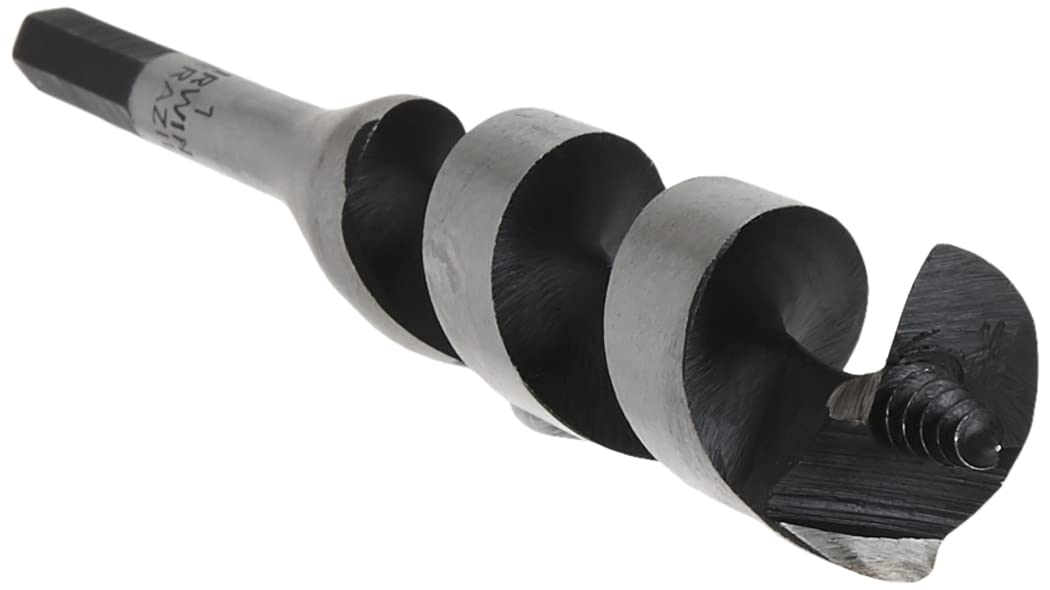 Irwin Auger Bit - 1" x 7-1/2" Solid Center -6 Irwin Auger Bit - 1" x 7-1/2" Solid Center -6