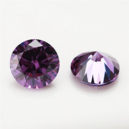 Oxyde de Zirconium améthyste 3.0mm anti-ternissement pour réparation