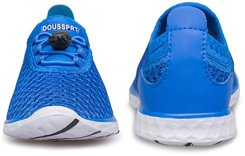 Image of DOUSSPRT Water Shoes for Kids Boys Girls Quick Dry Beach Sports Swim Pool Aqua Shoes for Toddler /Little Kid /Big Kid