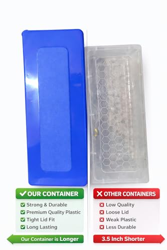 Image of Fridge Storage Containers Set of 6 (1500 ML Each) with LID, Stackable Fridge Storage Boxes for Fruits & Vegetables, BPA Free Kitchen Storage Containers for Fridge