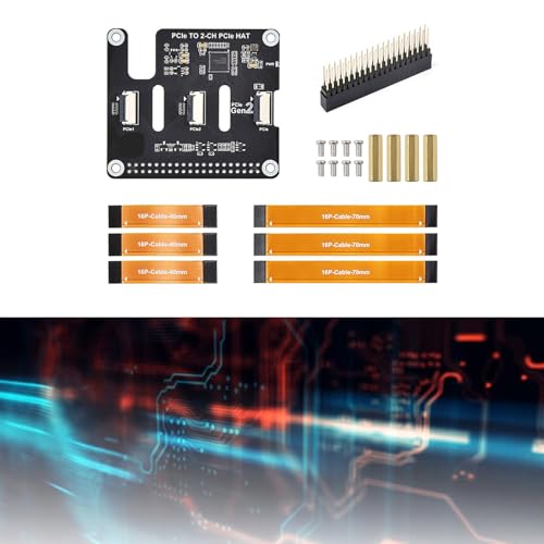 Tarjeta PCIe a 2 canales PCIe HAT de 16 pines para optimizar tu taller de programación 5