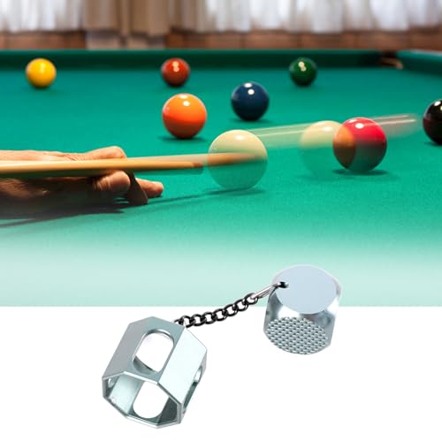 Évitez les fausses queues avec le porte-craie de billard 2 en 1 et outil de frappe