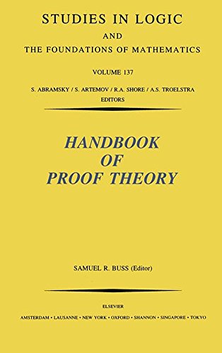 Handbook of Proof Theory (Studies in Logic and the Foundations of Mathematics 137) (Volume 137)