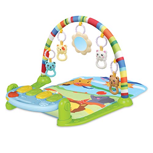 Tapete de Atividades Jungle Party com Piano Musical Maxi Baby