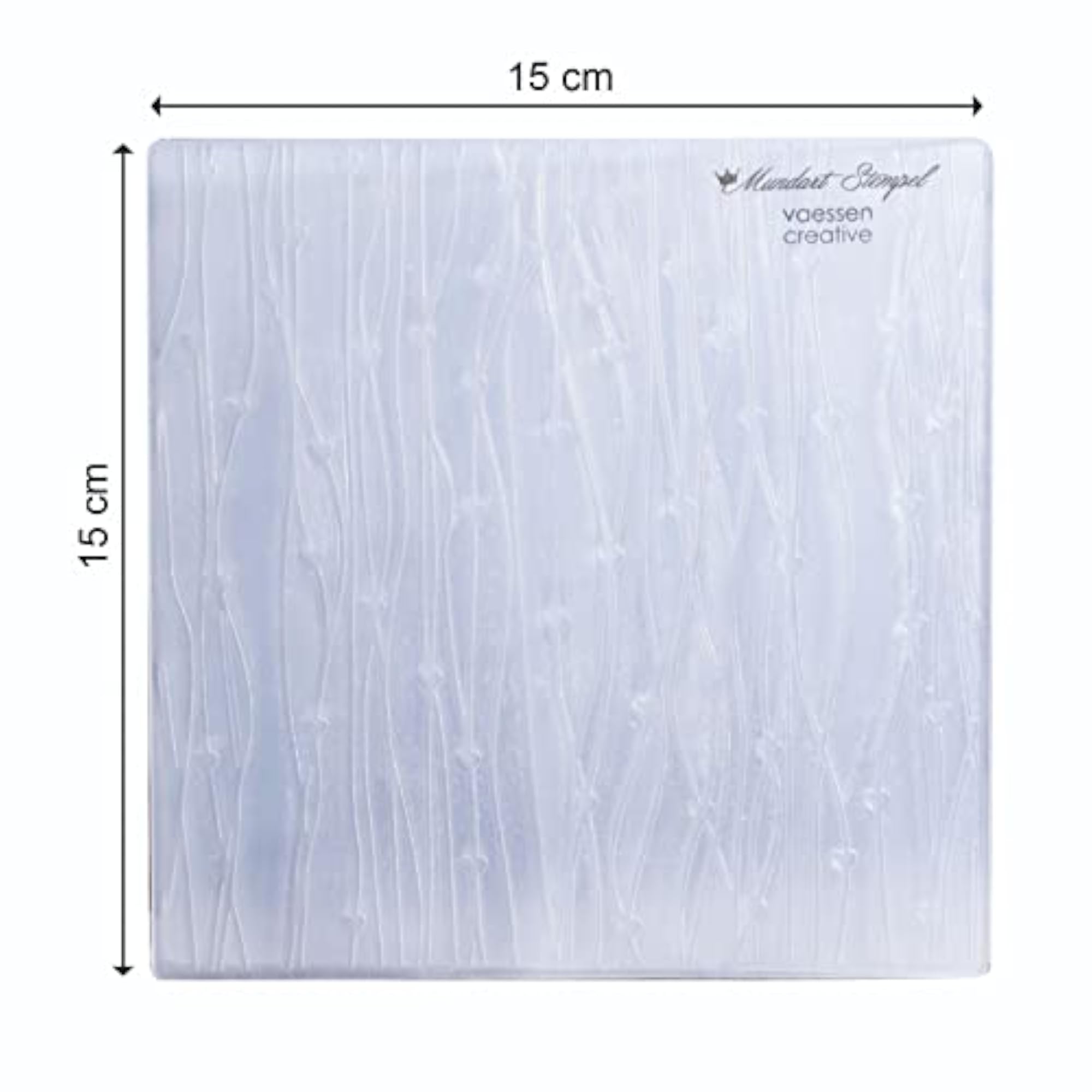 Embossing Folder Hearts and Lines for Papercraft Projects