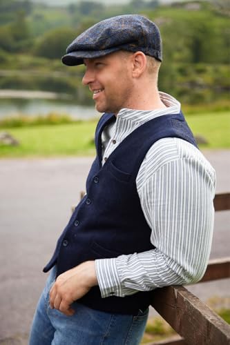 Inch Wool Tweed Waistcoat for Men Lined with 100% Cotton4