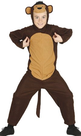 Guirca Kids Little Monkey Fancy Dress Costume 5-6 Years