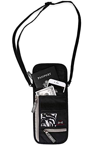 Baen Sendi Passport Holder Travel Wallet with RFID Blocking for Security