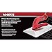 Roberts 10-286G 6 in. Heat Bond Carpet Seaming Iron, Red/Silver