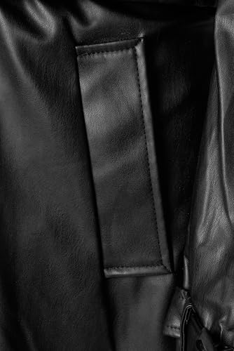Sophia Trench long en polyuréthane Noir 42 pour femme - 3