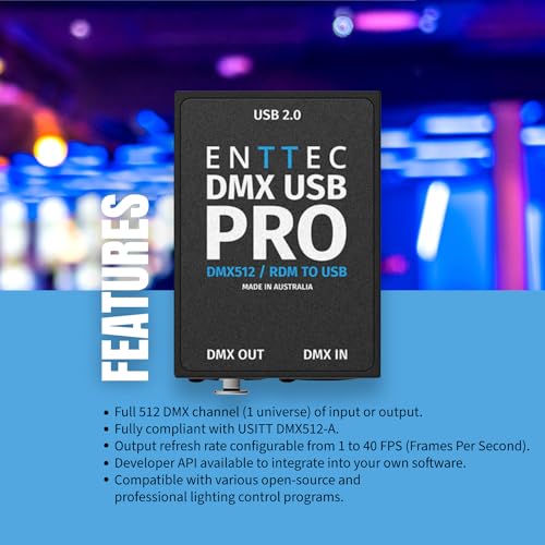 Image of ENTTEC DMX USB Pro 512-Ch USB DMX Interface