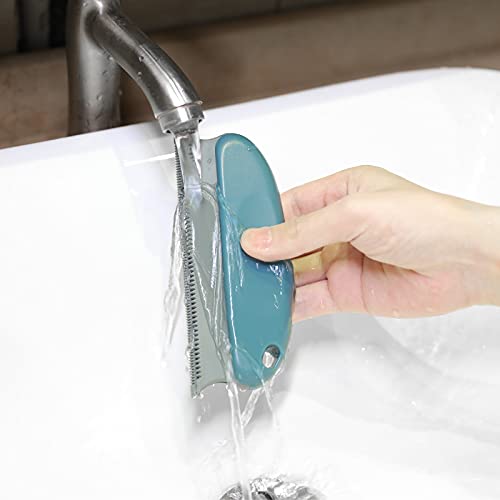 Molain Tierhaarentfernerbürste, Hundehaarentferner für Teppich, Kleidung, Möbel, Sofa, Autos, Katzenhaarentfernerkamm, Gummibürste für Tierhaare, Hundehaarentfernungsprodukte