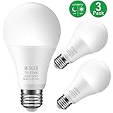 ➤ Sensor Crepuscular: 7w bombilla con incorporado sensor de anochecer a amanecer, el bombilla led se enciende automáticamente al anochecer y se apaga al amanecer, hace que su vida sea segura y conveniente