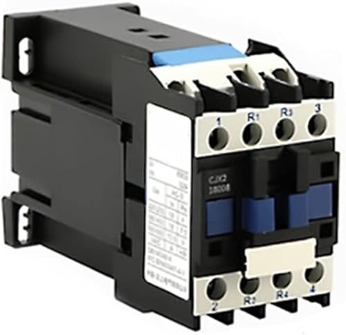 ATO - Contactor de CC de 18 amperios, 4 polos, 12 V24 V48 V220 V contactor de motor de bobina (4 polos (2NO+2NC), 110 V CC)