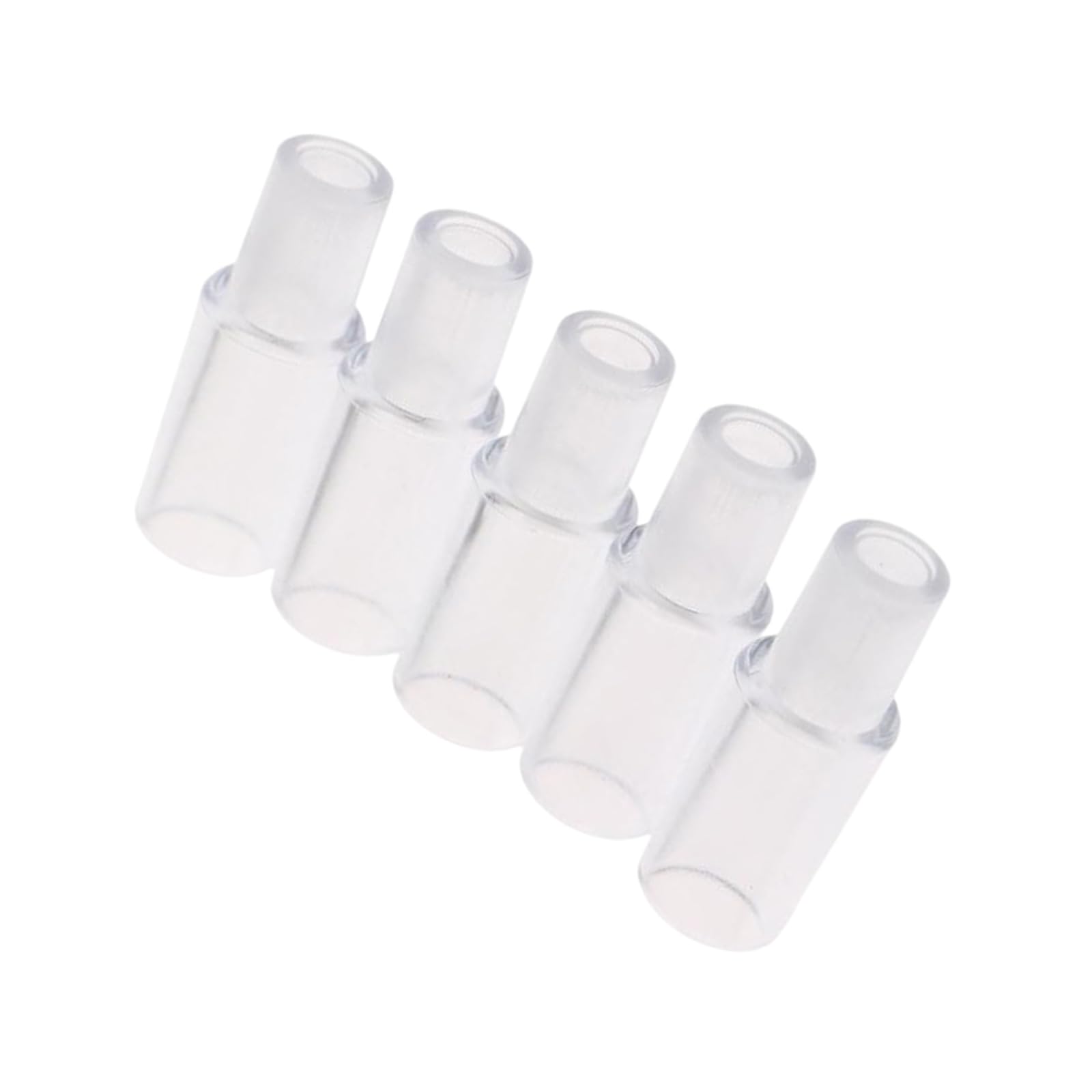 Zepfjhe Of 5 Clear Tester Nozzle Mouthpieces For Digital Breathalyzers With Measurement 8X24mm Easy To Read