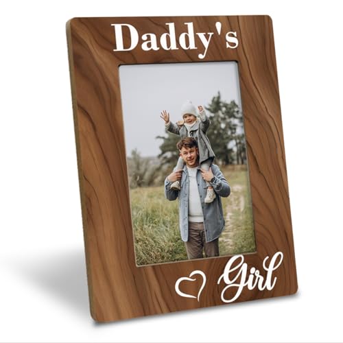 Dad Gift from Daughter, Daddy's Girl Photo Frame, Holds...