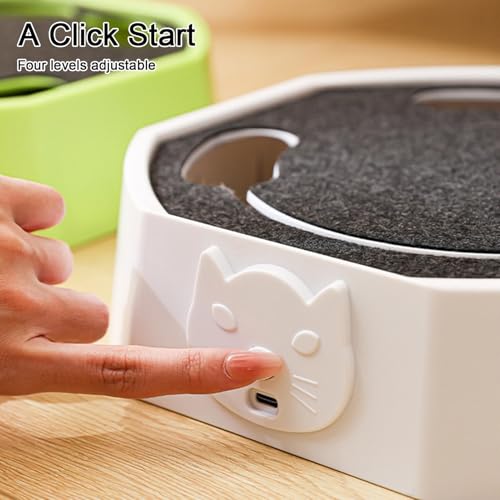 Jouet interactif pour chat : jeu d'exercice rechargeable contre l'ennui - 6