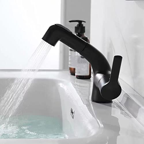 Mitigeur de salle de bains extractible pour faciliter la routine matinale