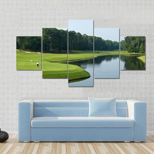 Tableau Golfeur Myrtle Beach ANLIONE pour sublimer votre décoration de salon