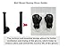 Wyywtc Wall Mount Children's Boxing Glove Holder，Boxing Glove Display Stand, Boxing Gloves Drying Stand，Suitable for Boxing Gym Boxing Gloves Storage (2Pcs)