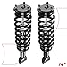 A-Premium Front Pair (2) Complete Strut & Coil Spring Assembly Compatible with Dodge Ram 1500 2006 2007 2008, Driver and Passenger Side, 4WD Only