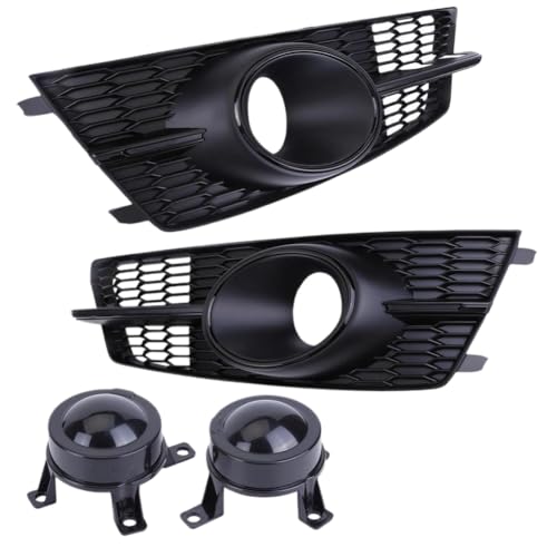 Cadre de phare antibrouillard A6 S6 16-18 finition premium ABS