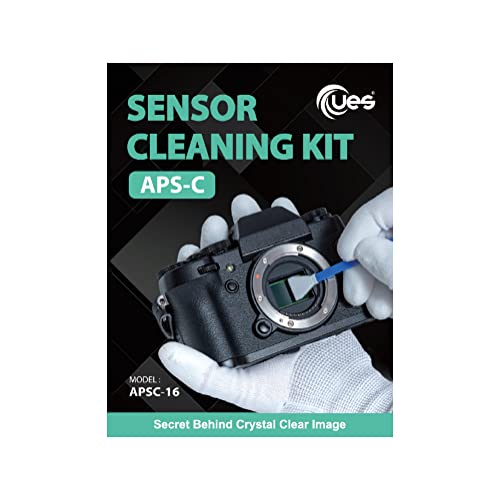 Ues APSC-16 Apsc16 Digital Camera Aps-C Sensor Cleaning Kit, Compatible With Sony, Nikon, Canon Dslr Reflex & Mirrorless Cameras Ccd & Cmos Sensor Clean: 14Pcs 16Mm Aps-C Swabs + 15Ml Sensor Cleaner Solution thumb #8