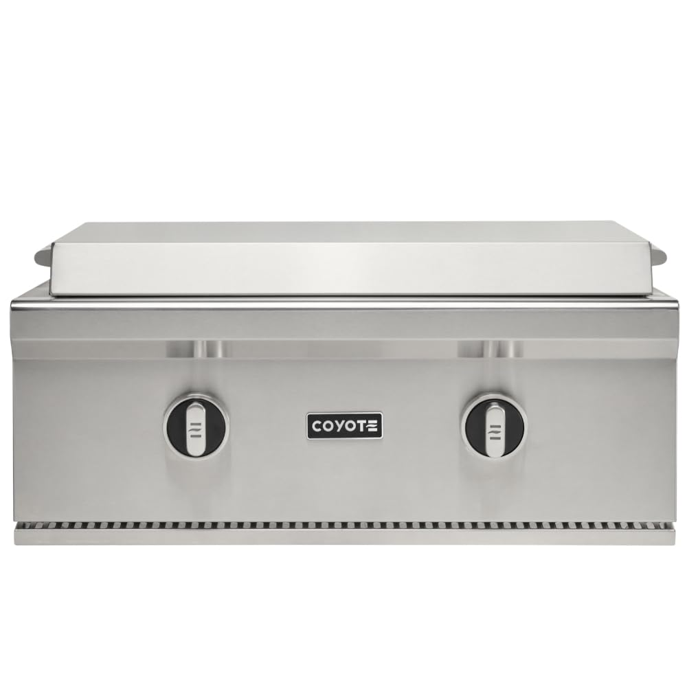 COYOTE OUTDOOR LIVING - 30" Flat Top Grill Built-in LP - Propane - Model C3FTG30LP