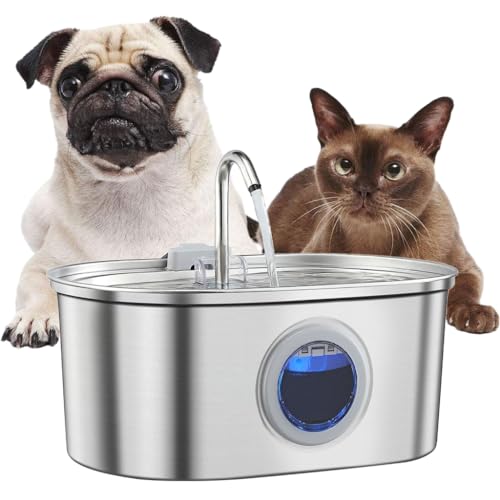 Fuente de Agua para Mascotas con Ventana Visible miniatura 2