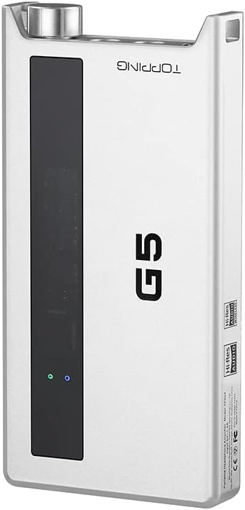 「並行輸入品」TOPPING FanMusic Topping G5ヘッドフォンアンプポータブルES9068AS DAC＆AMP L