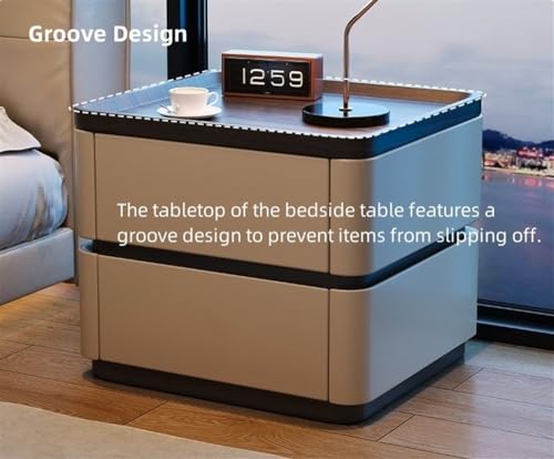 Table de chevet à 2 tiroirs pour optimiser le rangement