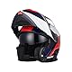 ORIGINE Motorradhelm Bluetooth Klapphelm Integralhelm Mit Doppelvisier ECE 2206